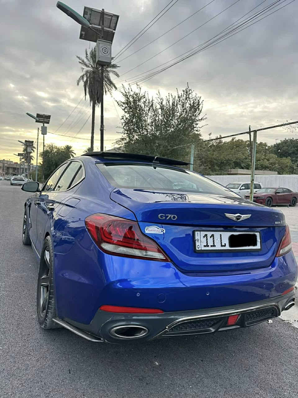 جنسز 2019 G70 برستيج 1/1 فول مواصفات 3.3 
حادثها جاملغ امامي مبدل نفس اللون 
وخلفي طخه بسيطه سعرها جدا مناسب ب 174$ ورقة
وبيه مجال بسيط بيع سريع ***********
