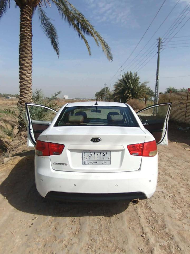 سيراتو 2010 رقم بابل لون ابيض مكفوله ‭0782 795 4764‬
