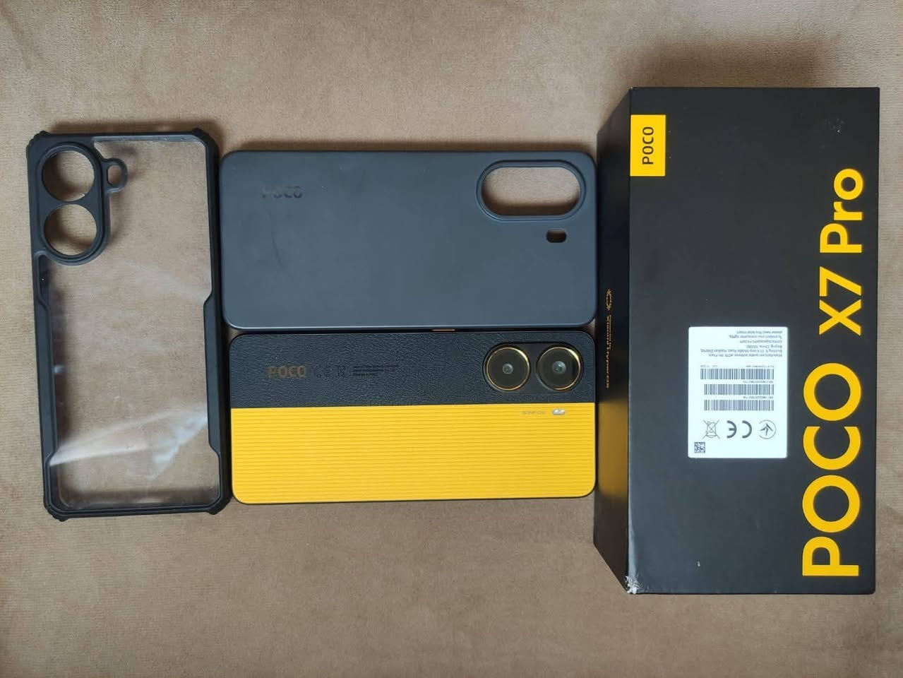 السلام عليكم
*📱 للبيع: Poco X7 Pro - وحش الألعاب 🔥*
*الذاكرة: 512GB + 16GB رام*

*المواصفات السريعة:*
دبل خط
- *المعالج*: Dimensity 8400 Ultra - أقوى معالج بفئته للألعاب 120FPS
- *الشاشة*: 6.67" AMOLED 1.5K 120Hz + سطوع 3200nits 
- *البطارية*: 6550mAh تدوم يومين + شحن 90W من 0 لـ 100% بـ 42 دقيقة
- *الكاميرا*: 50MP OIS مثبت بصري + أمامية 20MP
- *النظام*: HyperOS 2 - سلس وخفيف بدون لاق

*الحالة:*
✅ الجهاز نظيف 100% بدون خدوش ولا كسور  
✅ البطارية صحة 100% - ما مفتوح 
✅ الملحقات: الكرتون+ كفر + لاصقة حماية  

*السعر: 425وبي مجال
*للتواصل: ***********واتس او خاص
