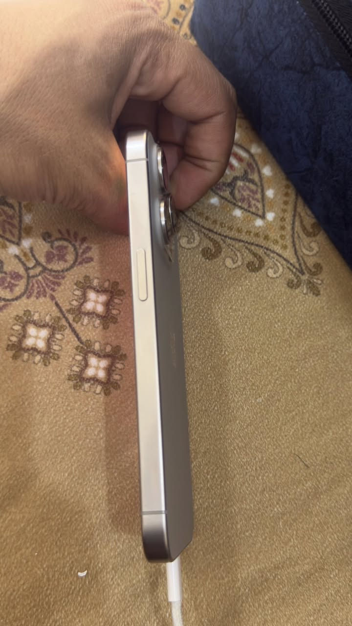 السلام عليكم ايفون 15 برو 
ذاكره 128
نموذجm
 السعر:875
بغداد جسر ديالى القديم 
***********
