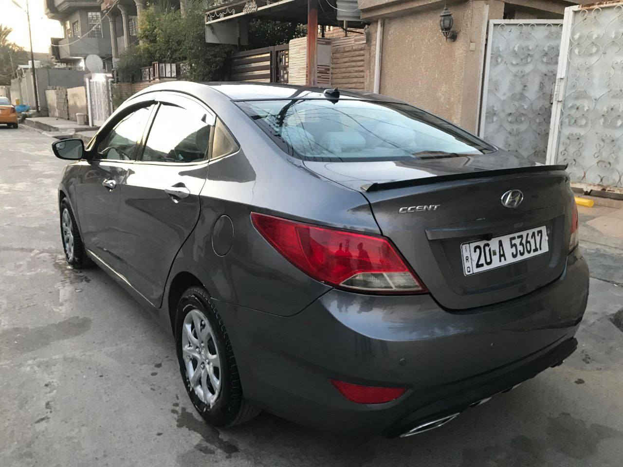 للبيع اكسنت موديل ٢٠١٤ وارد أمريكي مكينة ١٦٠٠ ضرر جاملغ بدون دواخل بيه رش ٣ قطع صبغ إثر شخوط السيارة ليبل واحد.
تفاصيل السيارة //
مكينة مامفتوحة كير كفاله شرط الفحص @@ حدادية جديدة تخم تاير جديد @@
 شاشة كبيرة كامرة خلفية حساسات.@@
رقم ديالى الجديد بأسمي تحويل مباشر السعر ٨٣ $ وبيه مجال للاتصال ***********
