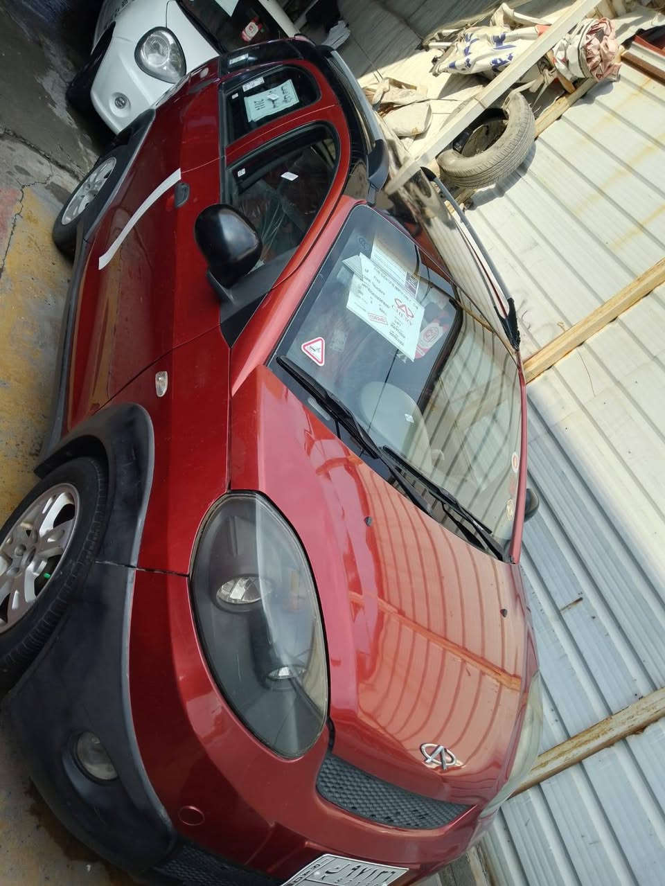 السلام عليكم
شيري موديل 14
مكفول من الضرب لا تبديل 
بي بنيد جارد صبغ جماليه فقط 
كير محرك تبريد مكينه كفاله عامه 
تخم تاير شواصي مكفولات بلادي 
سياره جديده معنا الكمله بل عافيه ياخذها يأخذها 
رقم  بغداد مشروع وطني بسمي تحويل ثاني 
سعار 54بي مجال شي بسيط 
العنوان بغداد الجديده نتصل تدلل
***********
