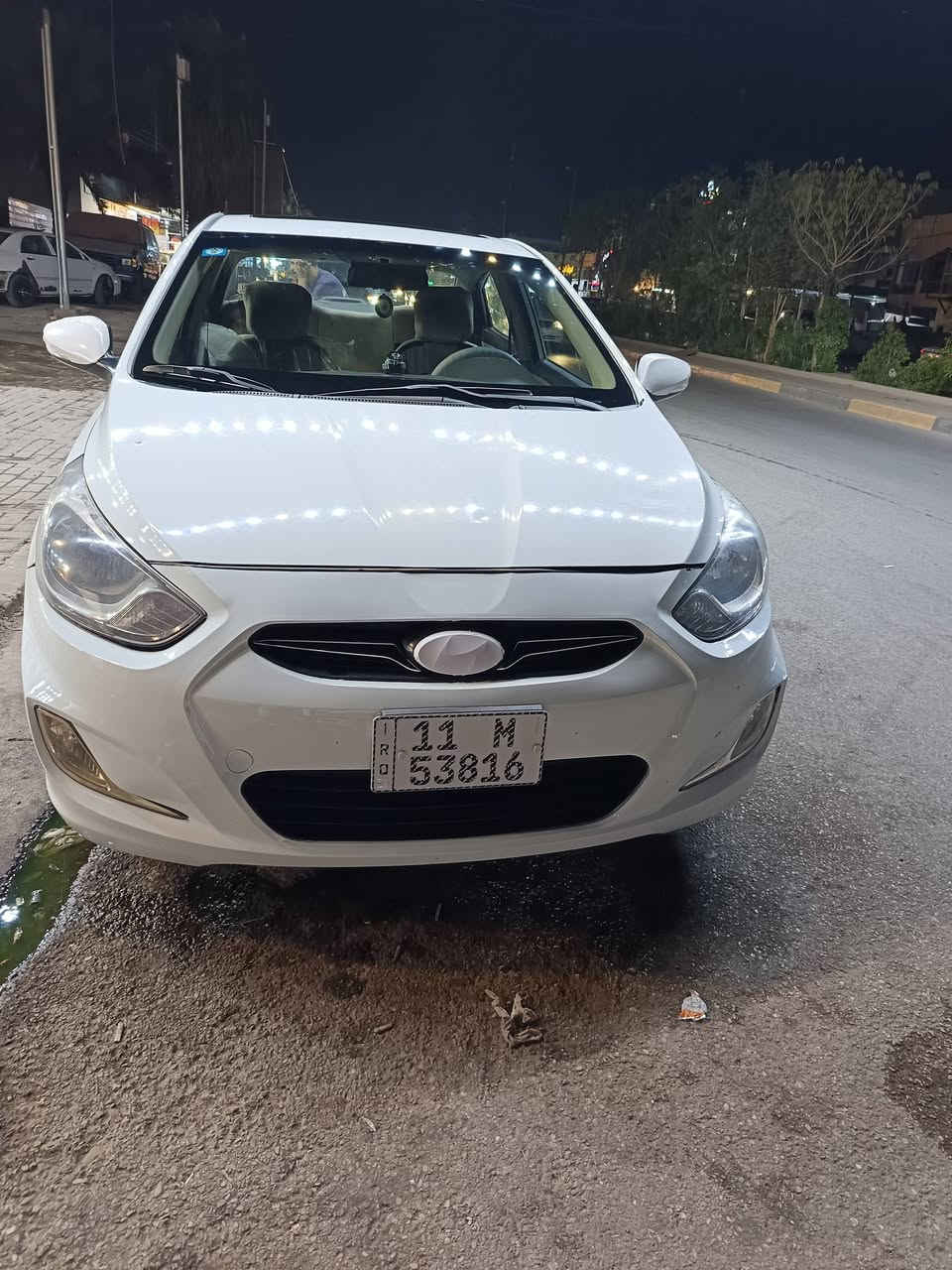 سلام عليكم اكسنت مديل 14 مكفولة من ضربة والصبغ بيها بارد شبر بل جاملغ الامامي كير محرك مكفولات تخم تاير جديد تبريد ثلج السعر 105 وبيها مجال ***********
