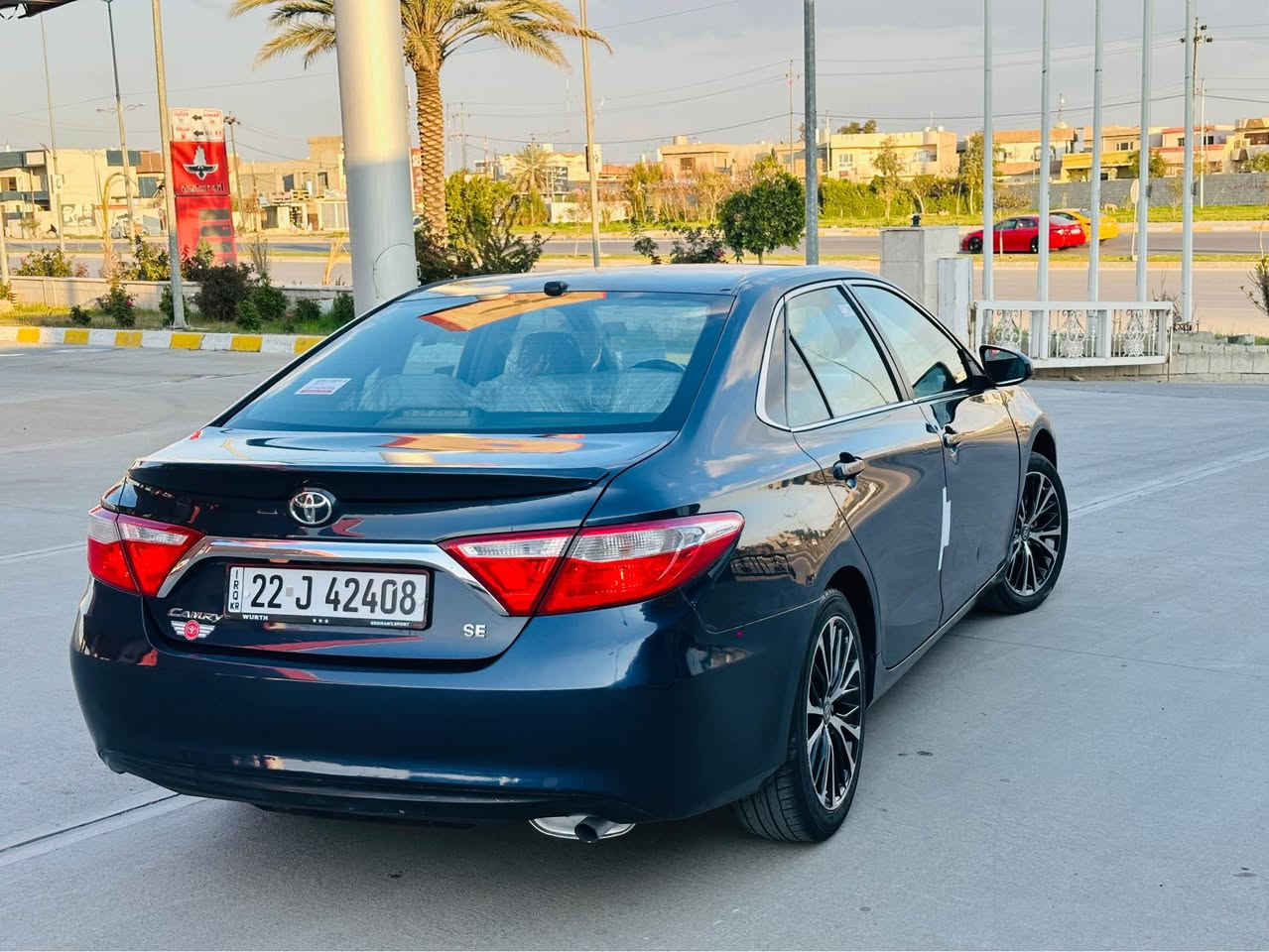 تويوتا كامري موديل 2016 سعره 125 مواصفات استراد خاص  داخل رصاصي كشن كهرباء شاشة كاميرا تحكم سياره كير محرك كفاله سيارة بيها صبغ جاملغ و بونيت جاملغ خلفي سايق  بدون داخل باقي مكفول رقم سنويه هزه كله جديد لحد 2030  بشرط تحويل ثاني يوم بسمنه عنوان كركوك اسكان
اسيا   :    ***********
كورك : *********** كركوك, العراق
