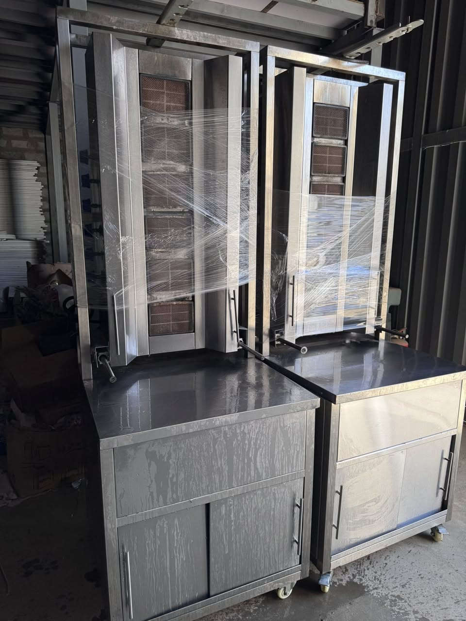 السلام عليكم غراض للبيع مال مطعم استعمال شهر واحد الله شاهد 

شوايات كص عدد 2 
عارضة مقبلات 
قلاية 
كرل منضدي


**إذا كنت صاحب هذا الإعلان وتريد حذفه لأي سبب، رجاءا أرسل رسالة إلى الدعم الفني**