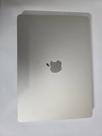 ماك بوك اير M4 2025  رام 16g  هارد ssd 256  حجم شاشة 13.6  بطارية 100 ...