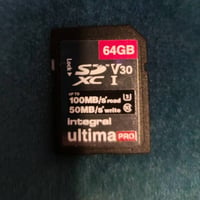 ٦٤ جيجابايت • SDXC V30 • UHS-I U3