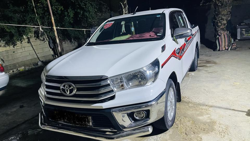 هايلوكس موديل 23
سياره كفاله من عامه
اربع تايرات جدد

ماشيه 65

3 بصمات ساز

رقم اربيل بسم كردي

***********
