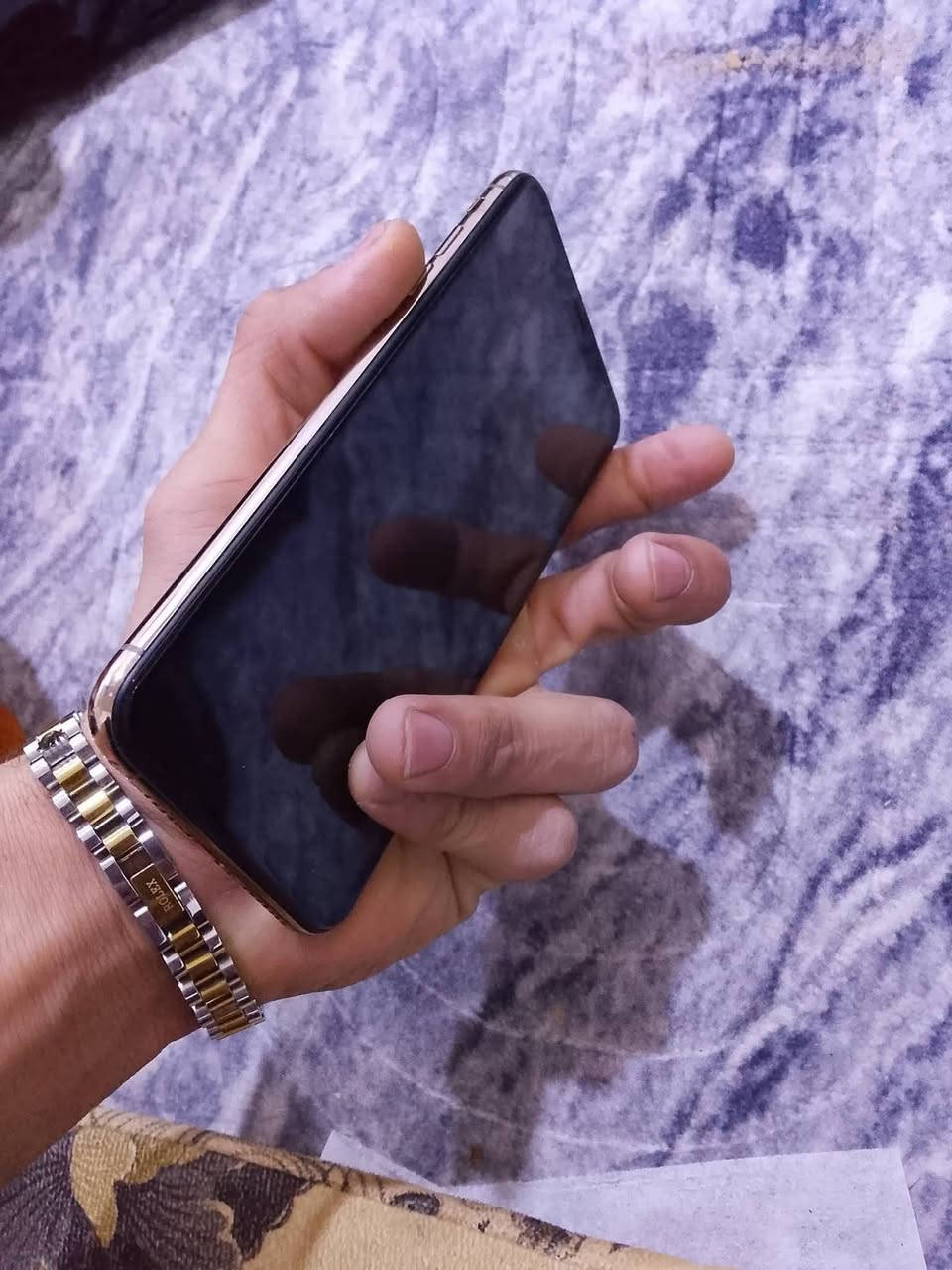 السلام عليكم
Iphon X MAX
الذاكرة 256
الجهاز نضيف جداً
مستبدل بطاريه نوعية ممتازة ضمان
الشاشه بلادية
ملاحظه /الكامرة الخلفية تشتغل بس بيها تراب
الكامرة الاماميه تحتاج تبديل ويتفعل الفيس ايدي
السعر 160 مع مجال بسيط وبخدمتكم
***********
بغداد بياع
