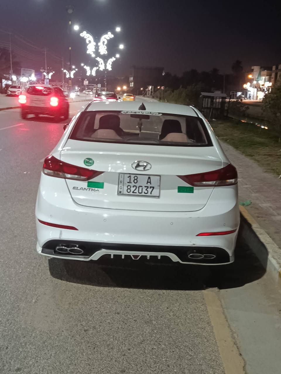 السلام عليكم النترا موديل 18 خليجي مكفوله بصمه فتحه يدات بصمه رقم بابل انكليزي مكينه 2000 دوش  سياره جاهزه ونظيفه باسمي تحويل ثاني يوم  السعر 152 وبيها مجال مكان السياره كربلاء الرقم ***********
