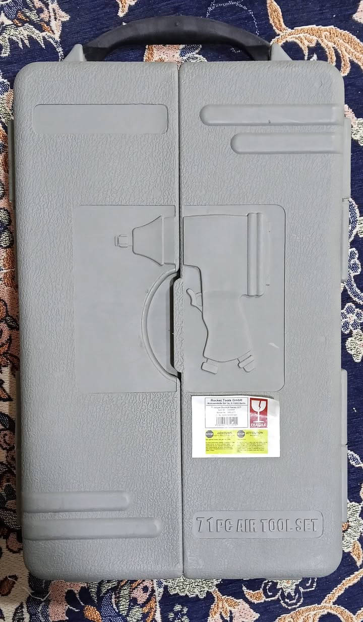 دريل هوائي بالة الماني
دريل + فرطونة بالة الماني اصلي جديد غير مستخدم لكن بي نواقص هذا موجود كدامك سعر البيع ٧٥ الف مع التوصيل


**إذا كنت صاحب هذا الإعلان وتريد حذفه لأي سبب، رجاءا أرسل رسالة إلى الدعم الفني**