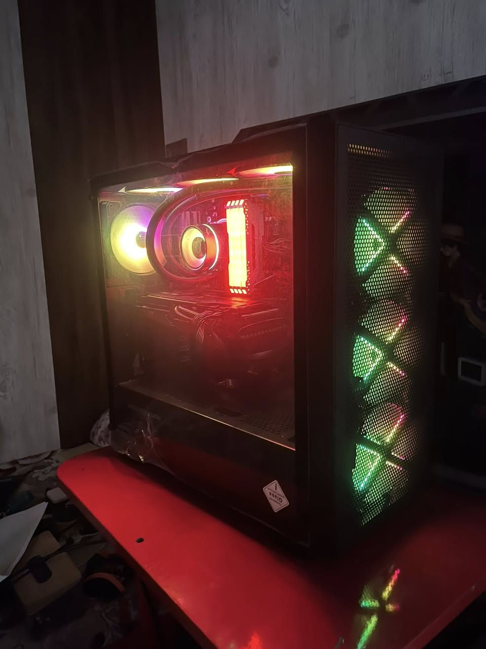 CPU R9 3900x
LM.b asrock x470 
Ram 8x4 32g
Gpu 6700xt 12g
M.2 512g
P.s 750w
سعر 1100


**إذا كنت صاحب هذا الإعلان وتريد حذفه لأي سبب، رجاءا أرسل رسالة إلى الدعم الفني**