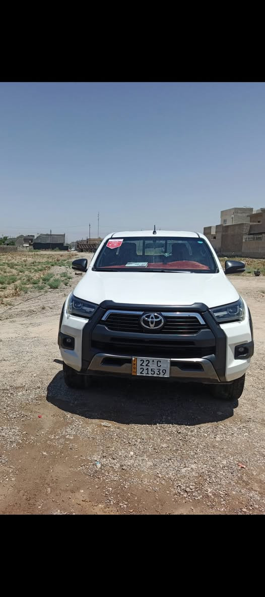 للبيع تيوتا هايلوكس افنجر ٢٠٢١ رقم اربيل مكفول ماشية 130 كير محرك مكفول *********** السعر ٣٢٥ وبيه مجال

