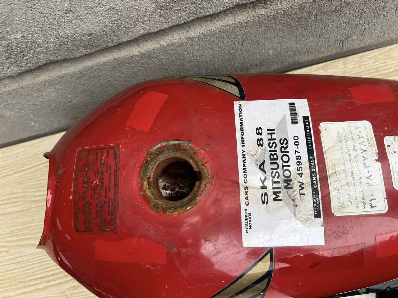 البيع تانكي مابي زرف جامغ وره او بكلايت شغال بدون لحيم بدون زنجار سيبايه  انطي سعر وخذ ***********
