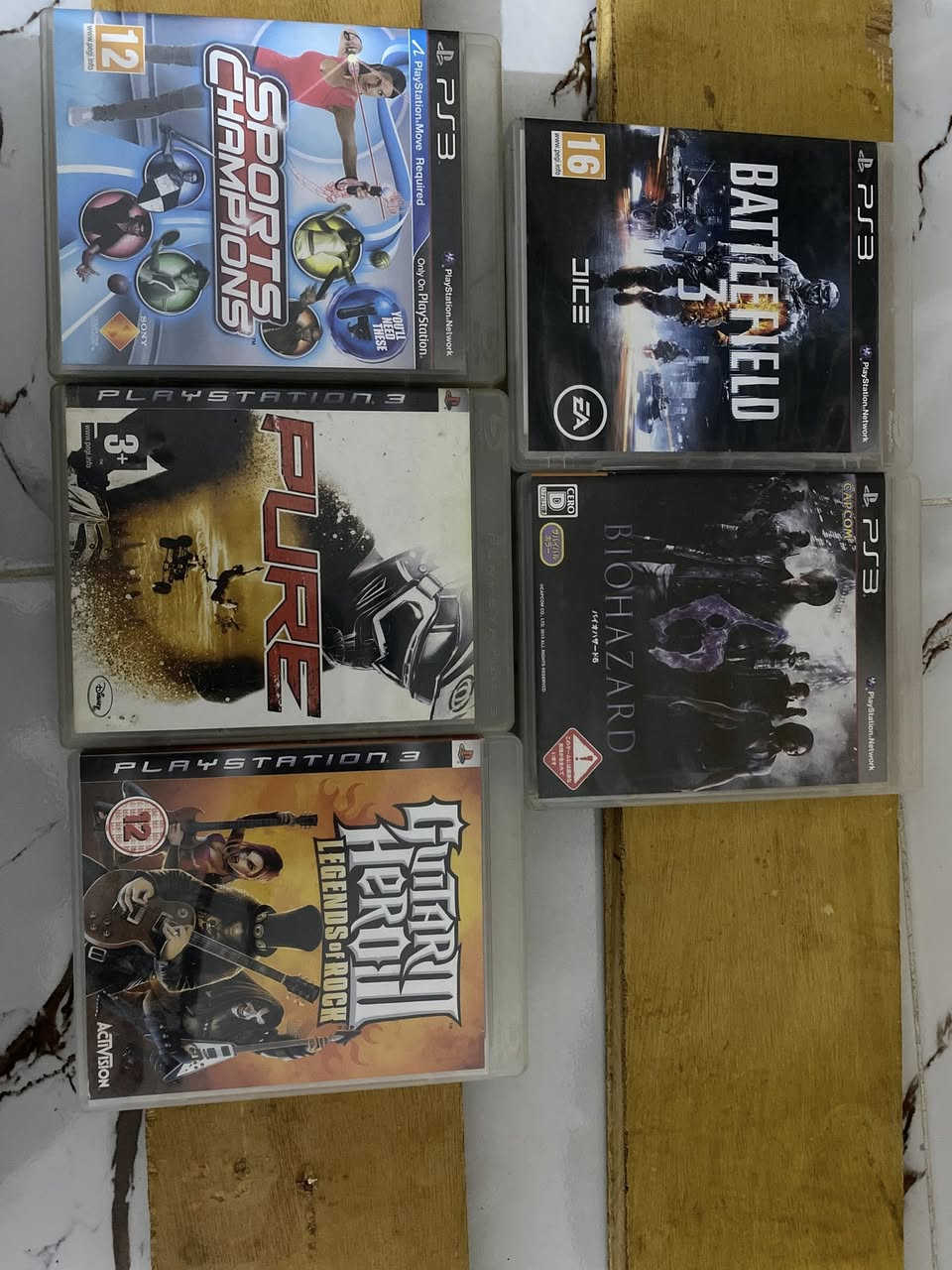 السلام عليكم—اسعار تنافسية جدا
1- جهاز ps4 فات معدل 12.52 بسعر ٢٣٠ الف لوك ستيكر غير مفتوح

2-جهاز ps3 معدل )HFW) ويشغل اقراص مع قرص motor cycle هدية بسعر ١٢٠

3-جهاز  ps2 سلم ماتركس بسعر ٤٥ الف 

4-جهاز ps2 فري ريجن مع 20 قرص بسعر ٦٥ الف

5-هارد مساحة 320 كيكا العاب حسب الطلب لاي جهاز سواء ps2 —ps3–ps4–بسعر ٢٥

6-اقراص ليزرية وملحقات الاجهزة من جوستك اصلي وتجاري 

عنواني كربلاء —توصيل موجود. اب استفسار راسلوني خاص وبيكم خير وتدللون


**إذا كنت صاحب هذا الإعلان وتريد حذفه لأي سبب، رجاءا أرسل رسالة إلى الدعم الفني**