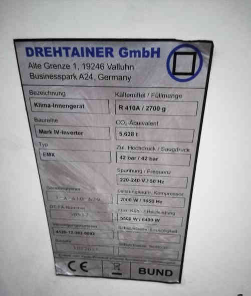 سبلت انفيرتر صناعة المانيا  ثلاثة طن تنشد علية اكثر من وحدة داخلية شغال بس غاز مابي سعرة 275الف  عنوان كركوك ***********
