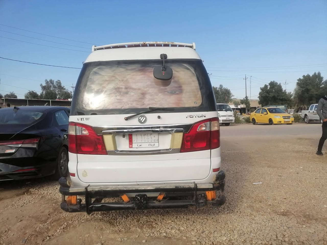 سلام عليكم فوتون 2014كفاله ماعدى تلحيضات بالحجل السعر 77وبيها مجال مكينه سترني شادها ودوشمه والسياره جاهزه ع اخر حبايه للاستفسار***********
