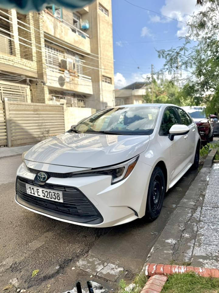 السلام عليكم كورلا LE 2024 دخول جديد وارد امريكي
(( ياباني اصل ))
Toyota Corolla Hybrid Le 2024 white 1.8
        
               الون : ( ابيض ثلجي )
           حجم المكينه : 1800 هايبرد
المسافه المقطوعه : 8 الاف ميل فقط
الضرر : ضبغ البنيد وجاملغ الايمن 
                      بدون ايرباك
#مواصفاتها LE
1. ﻿﻿﻿شاشه
2. ﻿﻿﻿كامرا
3. ﻿﻿﻿هند بريك بصمه
4. ﻿﻿داخل مخمل

تفاصيل اكثر هذا رقمي ‭0770 963 3108‬
تحويل مباشر
مكاني بغداد الدورة حي الصحة
