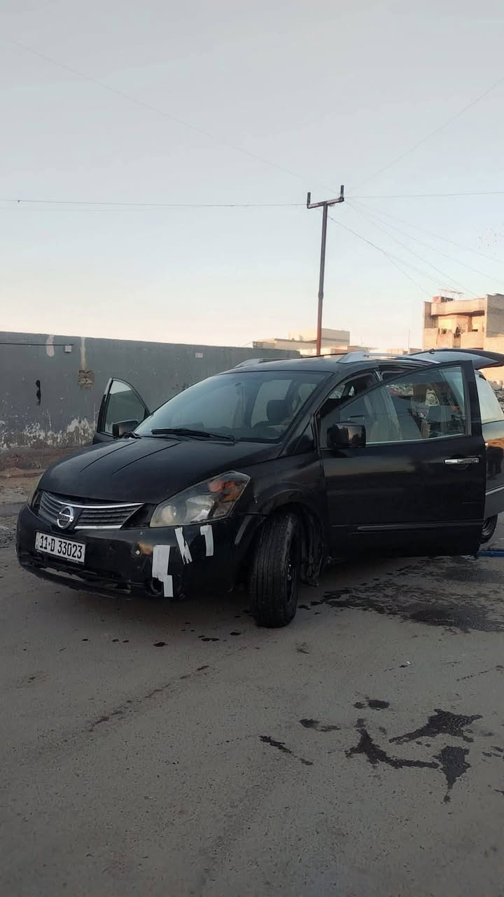 نيسان كويست 2007 بسمي تحويل ثاني يوم كبر مروريه باسمي سنويه 2027
٧راكب كشن منفصل دوشمه جديده

سياره صبغه بيه جراد قليل
صدر امامي خلفي جديد تايرات تخم جديد باتري جديد

رقم بغداد الانكلزي كير ومكينه مكفول وحداديه جديد تبريد وتدفه شغال كهربايات شغاله  السعر 54 بيه مجال الاستفسار رقم ***********

