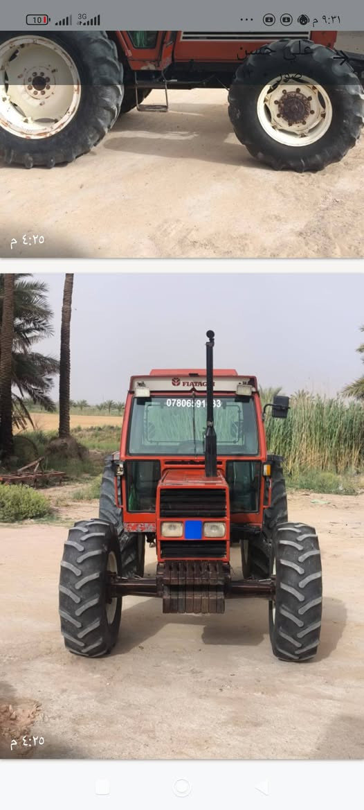 سلام عليكم مكينه للبيع فيات 110كفاله عامه برغي ما مفتوح بيه عله وضع شركه تبريد شغال رقم واسط بسمي ***********
