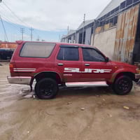 للبيع سيارة هايلوكس سورف موديل 95 رقم نجف الإنكليزي جديد سوية لغاية 20...