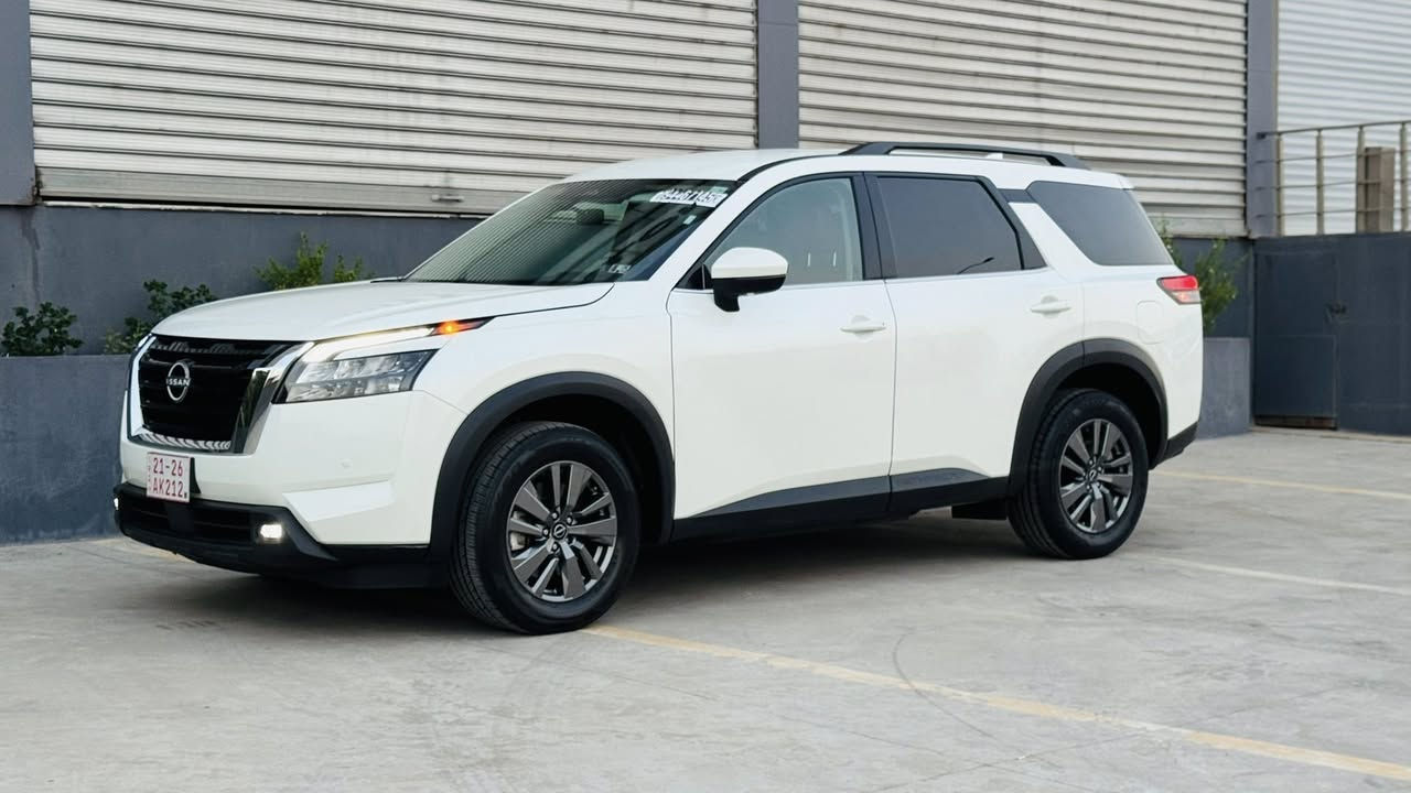 Nissan Pathfinder  
نيسان باثفندر
مواصفات SV
محرك V6 3500
عداد المسافة 40  الف 
رادار امامي (تحديد مسار)
رادار جانبي (نقاط عمياء)
كشنات جلد
كشنات خلفية تدفئة 
بردات خلفية
شاشة كبيرة لمس+كاميرا
🔴 بدون صبغ 
جامرلغ تبديل بلادي
بدون رقم يترقم شمالي
السعر// 245
عنوان كركوك 
***********
