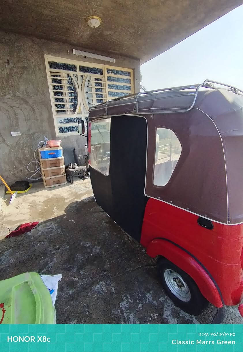 سلام عليكم للبيع تكتك باجاج موديل 2022شهر 11مرقم بابل لوحه وسنويه تكتك كفالة تكتك خير من الله لاضربه ولا صبغ   كله جديد وخير من الله تكتك   مااال جناي ترايك زيروو سعرها ٨و٥٠٠ونص بيه مجال شي بسيط مكان بغداد المحموديه         ***********وتساب          ***********
