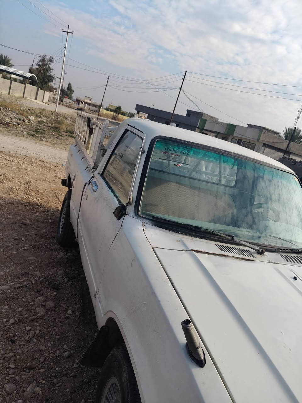 سلام عليكم.  تيوته  بيكم   82    البيع مابيهه اي نقص كير واكسل ومحرك مكفول كفاله عامه تحويل ثاني يوم سعر 28  وبيهه مجال العنوان ديالى بعقوبه تقاطع القدس
***********
