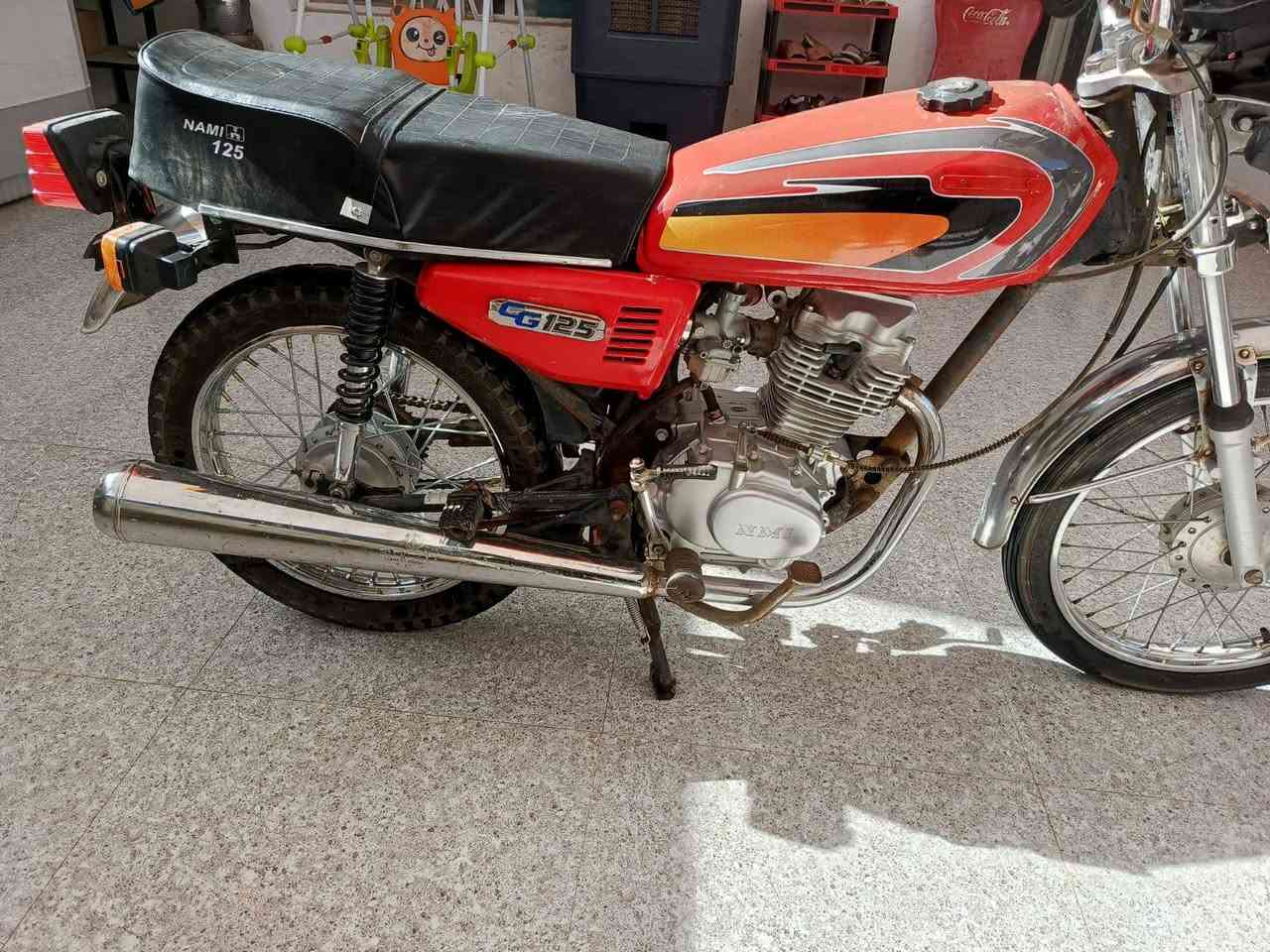 دراجه لبيع يراني اوراق متياز بلادي موديل 17 دراجه مكفوله عشاير 

سعر 750 وبيه مجال رقم ***********
