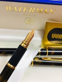 سيت اقلام وترمان ( Waterman)  شعار الملكة العربيه السعودية  فرنسي اصلي...