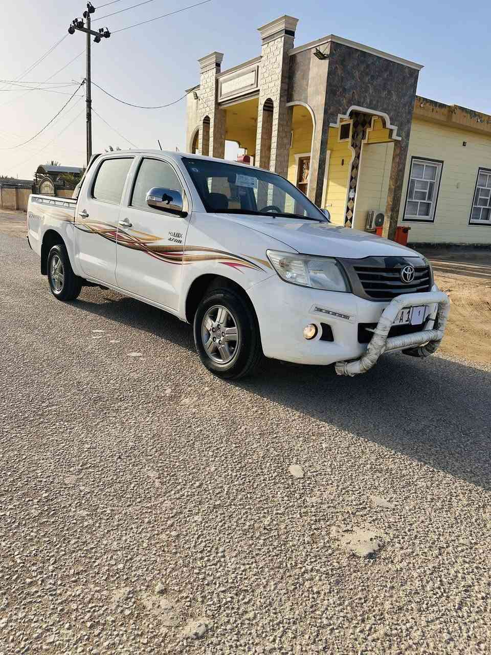 بيكم هايلوكس موديل 2015
كويتي شاصي19
كير اوتوماتيك 
كير محرك تبريد مكينه كفاله عامه 
تخم تاير شواصي مكفولات بلادي 
دوخل نظيفه سياره حلو مال جناي
شباج +يدات ذهبيات 
ترهم مراوس بيكم فقط من العشرين للخمسه وعشرين
مكان الديوانية الحمزه الشرقي 
للتصال ***********
للتصال***********
