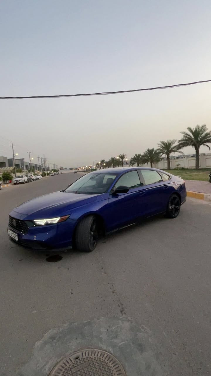 هوندا اكورد موديل 2023 SPORT L
وارد امريكي فول مواصفات 
. كشنات جلد (اسود)
. تدفئة كشن 
. فتحته سقف (بانوراما)
. مثبت سرعة
. قيادة ذاتيه 
. تحكمات ستيرن 
. كشنات كهربائي 
. تخزين كشنات
________ بيهة هواي هواي مواصفات متنعد 

💥الضرر فقط جاملغ عكس السايق وربع البنيد
مبدلة ومصبوغة 
ولغد وشواصي كلها كفالة 
السيارة ماشية 55000كيلو
للاستفسار اتصل : ***********
