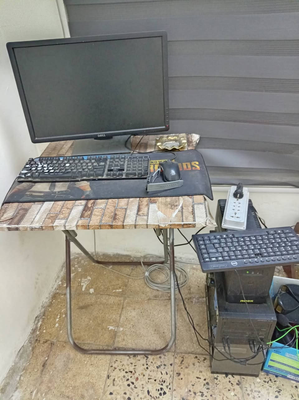 السلام عليكم بيسي للبيع السعر 150 قفل
كارت 1050 tI
رامات 16
مع شاشه وموس وكيبورد ميكانيكي غير هاذ البصوره


**إذا كنت صاحب هذا الإعلان وتريد حذفه لأي سبب، رجاءا أرسل رسالة إلى الدعم الفني**