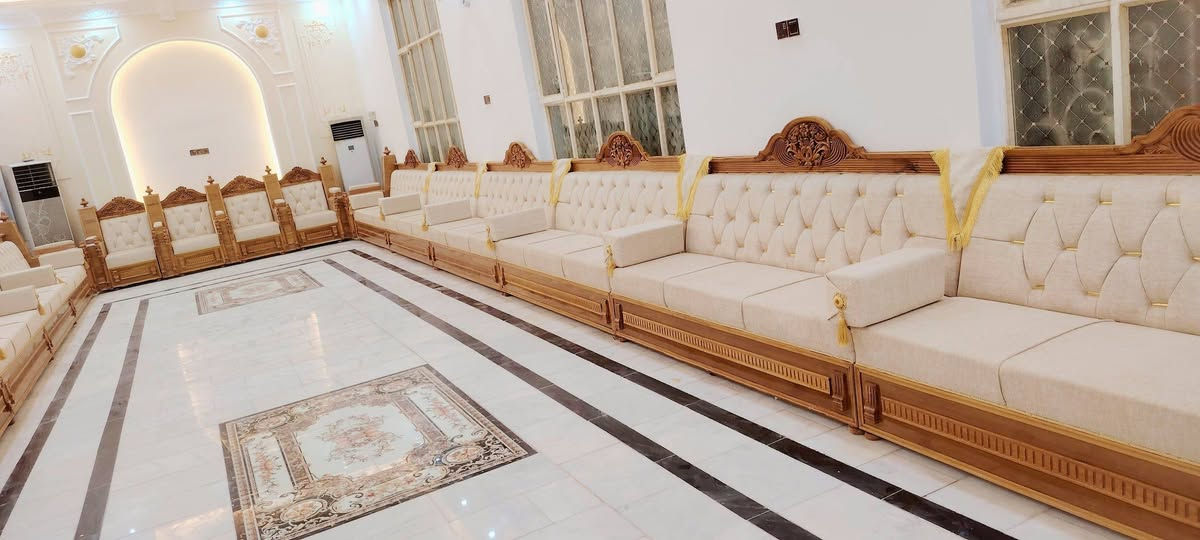 بسم الله وعلى بركه الله
من مجمع الشمري للنجاره والاثاث العراقي
 تم اكمال مضيف
#الشيخ_سعد_درباش عشيره البو حموسه
ديوان زان مصري ثقيل وحسب الطلب والتصميم
مستعدون لتنفيذ وتجهيز  كافه الطلبات
ولمعرفة بقيه التفاصيل مراسله الحساب او الاتصال
*********** سجاد
*********** عبدالله
بابل الحمزه الغربي العلاك مقابيل حسينيه البو حموسه
