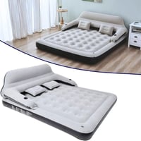 سرير هوائي • مضخة هواء • وسادتين