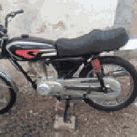 دراجة نارية • موديل ٢٣ • محرك نظيف