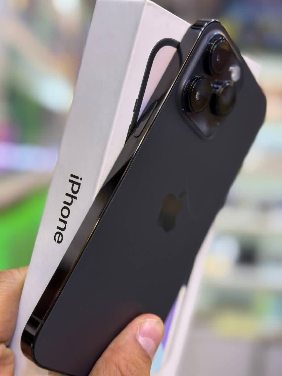 سلام عليكم ايفون 14برو ماكس
الون الاسود الملكي
ذاكرة 128
بطاريه86
تك شريحه
وكالة شرق اوسط
سعره 775
عنواني ناصريه مركز ***********
