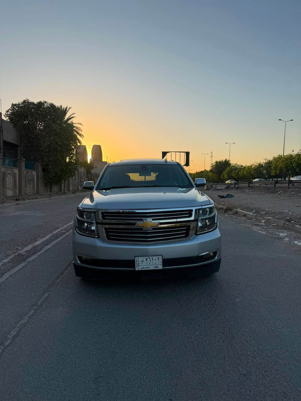 تاهو ٢٠١٩ فوول مواصفات عدا البصمه بسعر مناسب 
فتحه سلايد
جلد خزن ميموري 
كشنات كهرباء 
تشغيل عن بعد سويج 
شاشه جبيره وقاصه 
كشن هيتر 
حساسات وكامره دواره 
حادثه طخات وواصحه بالصور بدون شاصي بدون بجم بيه صبغ حزام بدون ايرباك فقط برده 
بدون نواقص كير مكينه صدر تبريد كله كفاله 
السعر  ٢٥٨٠٠ يعني ٢٥٨ ورقه وبيه مجال بسيط 
مكان السياره كراده ٦٢ 
***********
*********** بغداد, العراق
