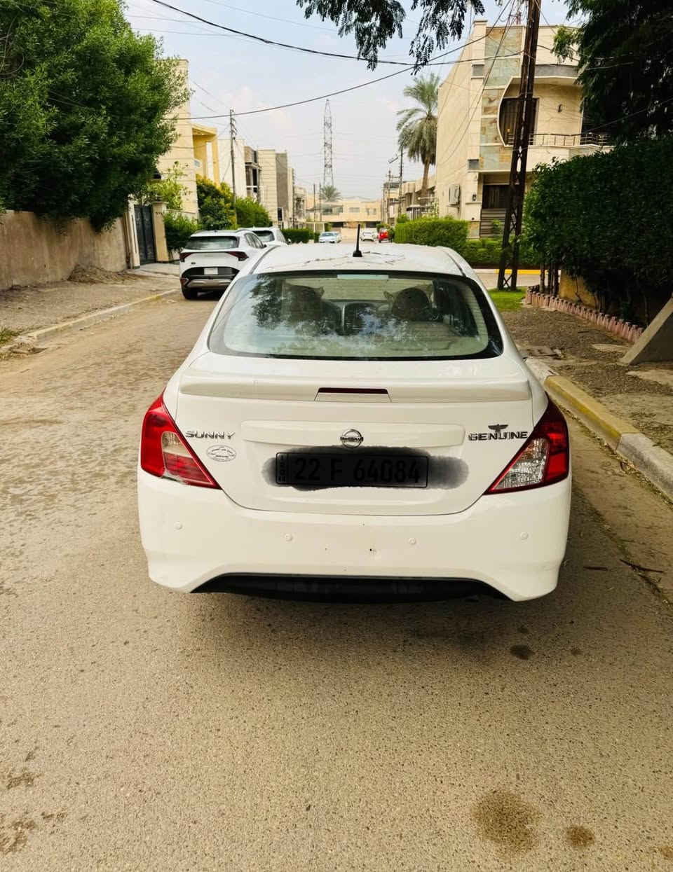 السلام عليكم
نيسان سني 2020 ماشيه 120 كير ومحرك وتبريد مكفولات رقم انكليزي السيارة محولبه وبيه تبديل قطعتين 
السعر 80 وجدا مستعجل على البيع 
للاستفسار  ***********
