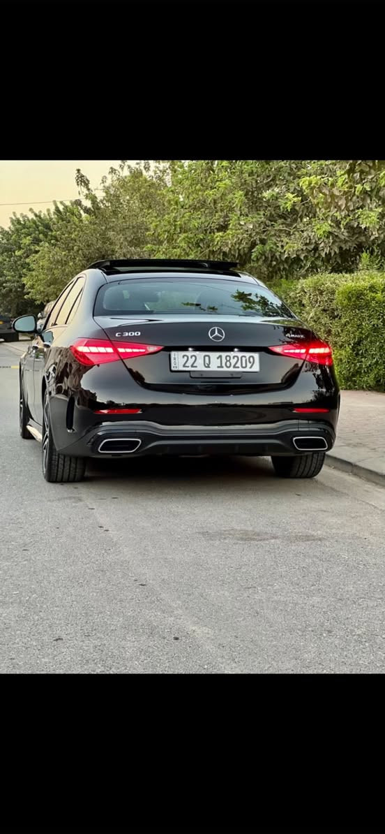 بسعر مناسب اكتب اي تعليق يوصلك السعر على الخاص
مرسيدس C300 🐎
 الموديل: 2023
السيارة مغلفة بالكامل PPF
بيها كتاب تظليل بالسنوية 
حادث (كلين بدون اي ضرر فقط سرقة مقاعد الامامية ) صور امريكا مرفقة بالمنشور
📍مرقم جاهز رقم اربيل تحويل او وكالة  

 • المواصفات:
 • فتحة سقف بانوراما 
 • خمس كاميرات
 • رادارات محيطيه
 •فورماتيك
 • داخل اس كلاس
 • اللون الخارجي: اسود
 • الداخلية: مشمشي
 • مقاعد amg جي كلاس
 • ماشية:30 الف 
 • محرك 4 سلندر تيربو – اقتصادي وقوي
 • بصمة أبواب
 • تسخين كراسي أمامية
 • شحن وايرلس 
 • انطمة قيادة (eco,comfort,sport,sport+,individual)
 • نظام حفظ وضعيات الكراسي (Memory Seats)
 • كراسي كهرباء
 • مرايات كهربائية تطوي
 • رادار بالمري
 • ستيرن تدفئة
 • تحكم ستيرن وقيادة ذاتية
 • شاشة كبيرة ايباد 
 • نظام ملاحة (Navigation)
‏ • Apple CarPlay & Android Auto
 • نظام صوتي Burmester
 • إنارة داخلية ملونة (Ambient Lighting)
 • نظام مراقبة النقطة العمياء
 • رادار أمامي – تنبيه تصادم
 • نظام تتبع المسار / تنبيه الخروج من المسار
 • كاميرات 360 درجة + حساسات أمامية وخلفية
 • كشافات LED أصلية
 • تبديل ناعم – كير قوي
 • السيارة نظيفة كلش
 •   $ 38.000 
* مكان السيارة بغداد 
* للاستفسار: ***********
