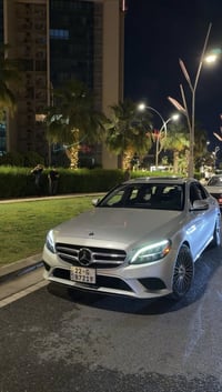 C300 2021 بدون صبغ مكفوله فقط بارد في باب السكن ومعدل بدون صبغ  لتفاصي...