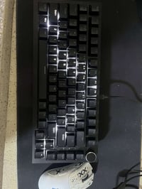 كيبورد Ajazz AK820 • ماوس اتاك شارك R1 • سويتج احمر