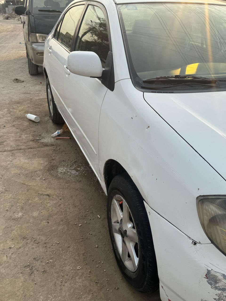 كورلا ٢٠٠٢ للبيع                                                                  السعر ٧٠ $ وبيها مجال 
بغداد حي اور 
للاتصال ***********
