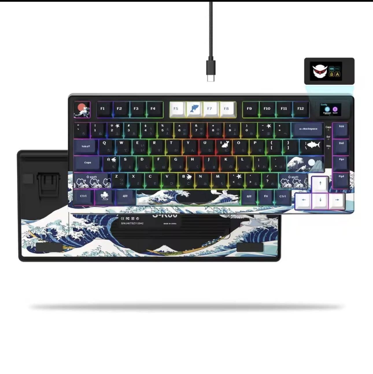 ⌨️🌊 كيبورد الألعاب الميكانيكي Womier S-K80 (XVX SK80) 🎮✨

إذا تدور على كيبورد يجمع بين الأداء القوي والتصميم الفني المميز، فهذا هو الخيار المناسب 🔥

🌟 أبرز المواصفات:
🔹 تصميم 75% مدمج يوفر مساحة أكبر على المكتب 🖥️
🔹 شاشة OLED ملونة قابلة للتخصيص 📺✨
🔹 إضاءة RGB خلفية بألوان وتأثيرات رائعة 🌈🔥
🔹 مفاتيح قابلة للتبديل السريع (Hot-Swap) 🔧⌨️
🔹 أغطية مفاتيح PBT عالية الجودة ومقاومة للتآكل 💪
🔹 تصميم مميز مستوحى من لوحة “موجة كاناغاوا” الشهيرة 🌊🎨
🔹 مثالي للألعاب والعمل والاستخدام اليومي 🎮⚡

📞 للتواصل: ***********

🚚 توصيل متوفر إلى كافة المحافظات
