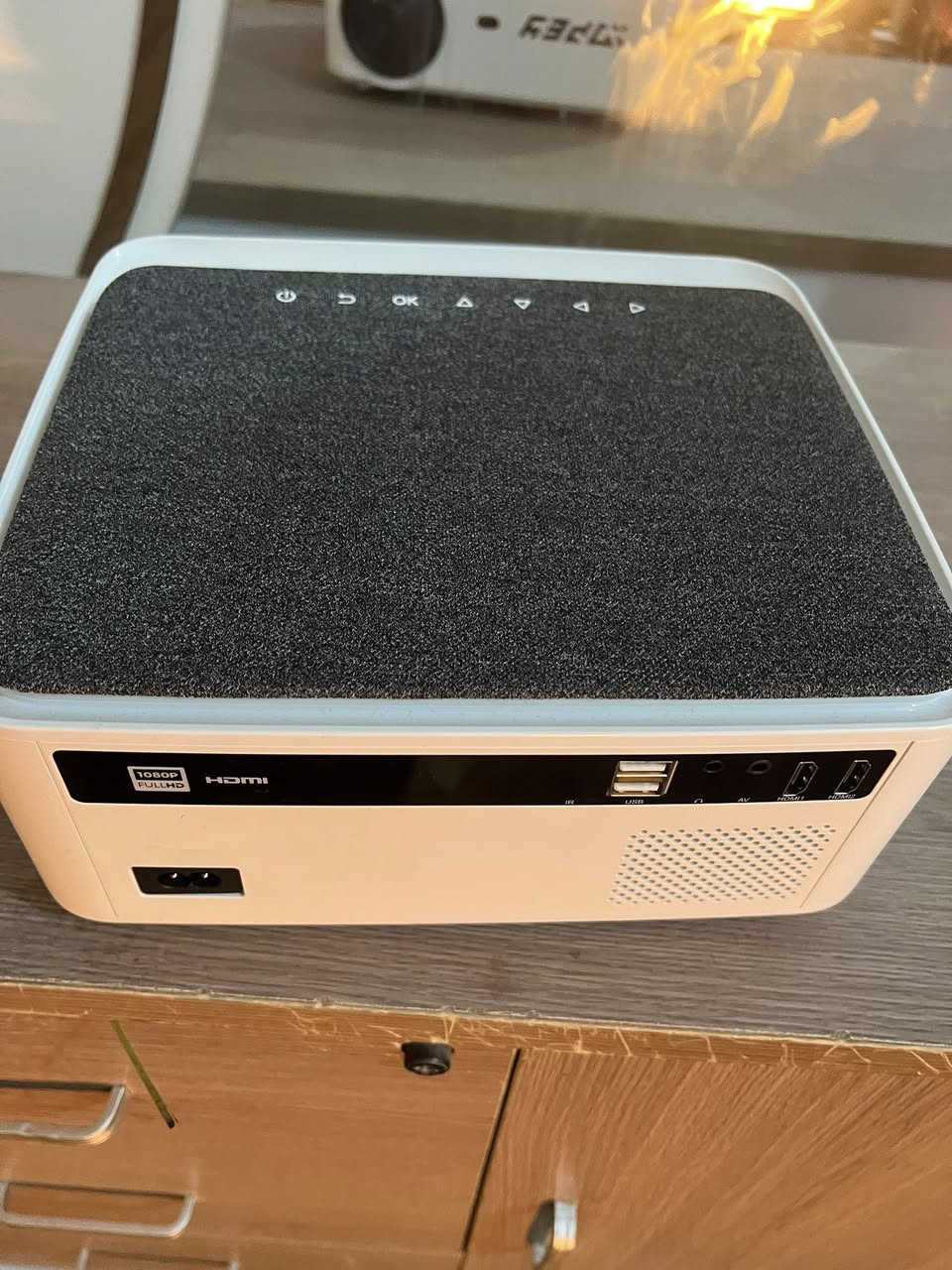 جهاز عرض yaber v6
دقة 1080
سطوع عالي 570ansi
مناسب للتدريس والقاعات
تشغيل ملفات office +word+pdf
يعمل بنظام بلوتوث +واي فاي🛜
ألوان الشاشة حقيقية ‎%‎
سماعة صوت ضخم ستيريو

السعر 90 الف


**إذا كنت صاحب هذا الإعلان وتريد حذفه لأي سبب، رجاءا أرسل رسالة إلى الدعم الفني**