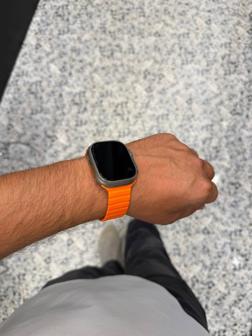بسعر 500 الف مستخدمة 
Apple Watch Ultra 2⌚️ 
بطارية 99% 🔋
العنوان الزبيدية شارع الأطباء مجاور صيدليه العلمية للاستفسار ☎️ مكتب 🏢 موبايلي 📍
***********
***********
