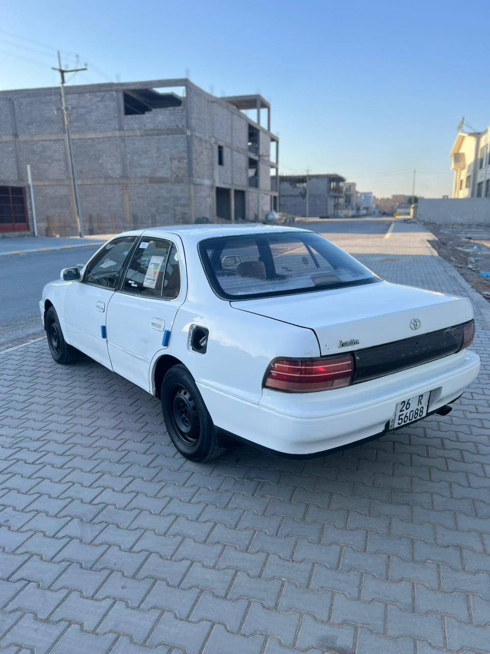 سلام عليكم للبيع كامري موديل 94 كير محرك صدر تايرات كهربائيات كلهن شرط سياره حلوه وجاهزه ومال جناي ماناقصها كلشي بيها صبغ قطعتين والباقي مكفول سياره داخل وخارج فول نضافه رقم صلاح الدين دولي سنويه جديده شرط التحويل والغرامات مكان السياره صلاح الدين تكريت القادسيه السعر 43 وبيها مجال للاستفسار ***********
