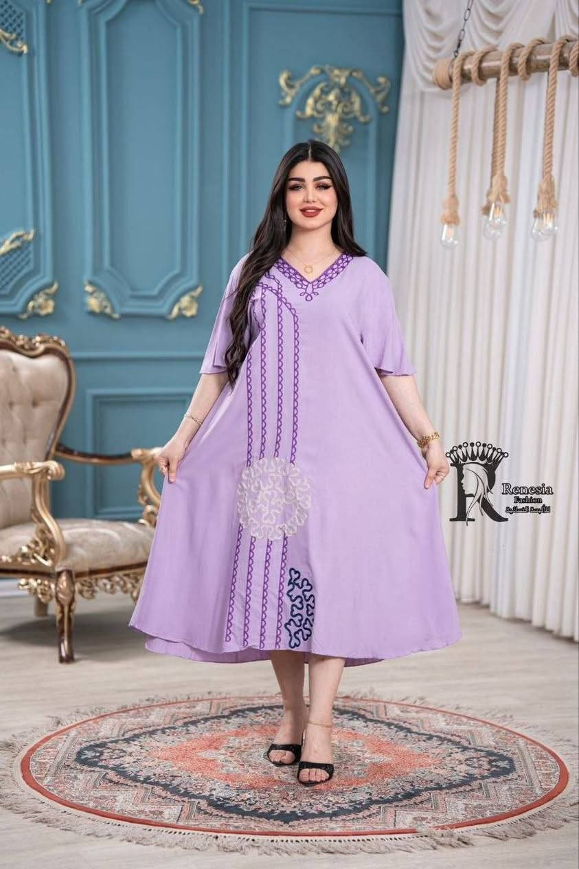 #شلحه نسائي تطريز دبل كلوش   😍

الخامه كشمير ايطالي اصلي 💯

القياسات من XXL الى 5XL

سعر الدرزن 12 قطعه 60 الف  

سعر القطعه مفرد 10. الف


**إذا كنت صاحب هذا الإعلان وتريد حذفه لأي سبب، رجاءا أرسل رسالة إلى الدعم الفني**
