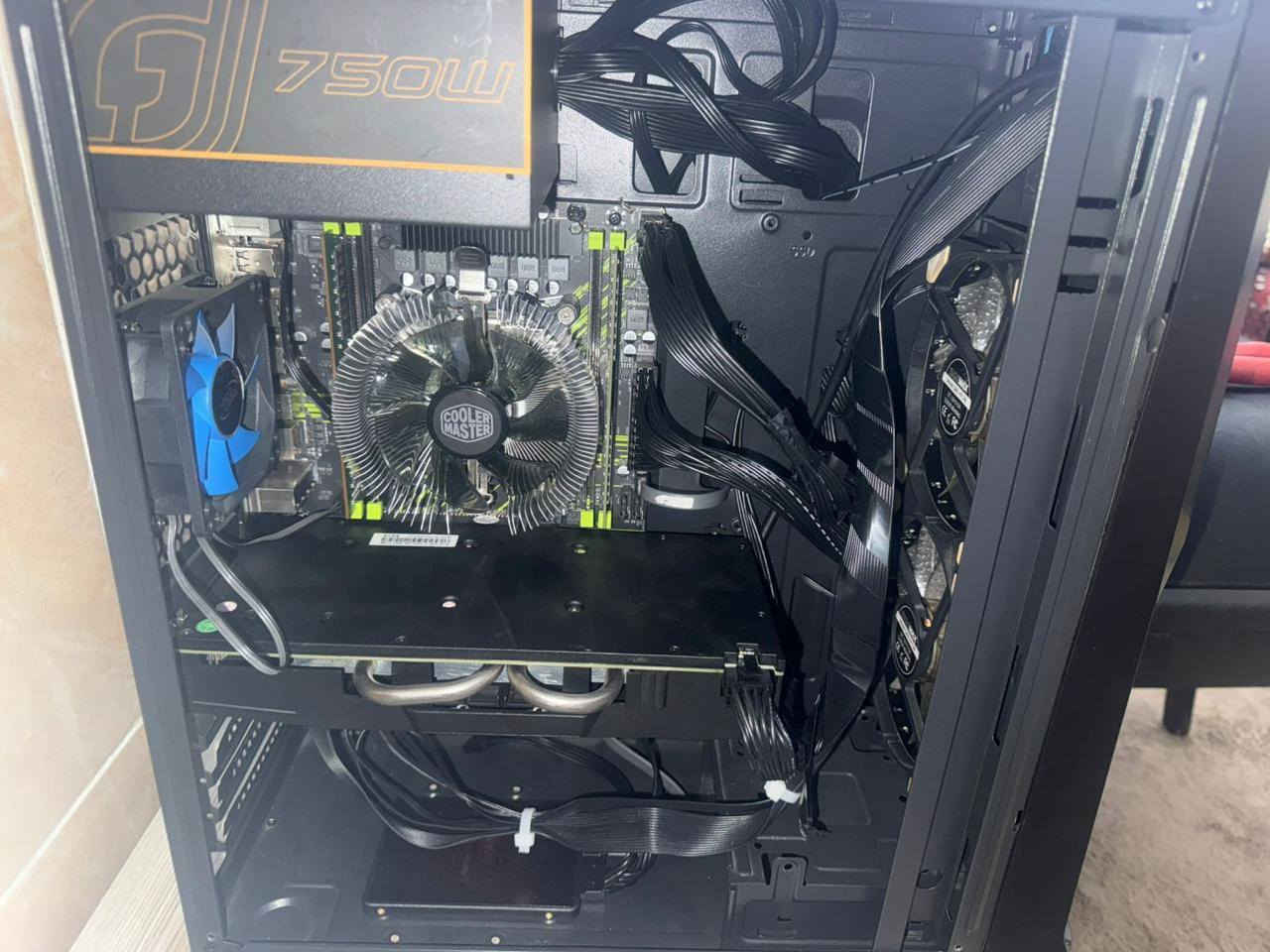 تجميعه للبيع
مواصفات

RX580 8gb

16GB 2600hz

Intel xeno cpu E5_2680v4

Ssd sata 512G

الباور 650w

سعر 500الف 

 سكن داخل اربيل ***********
