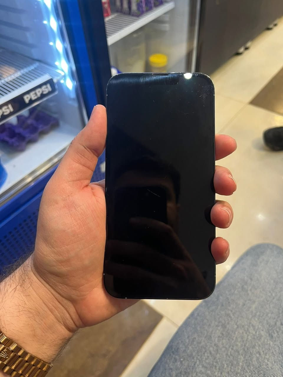 ١٣ برو ماكس ذكرى ٢٥٦ بطاريه ٨٣ جهاز ابد ممفتوح كلشي مابي عفحص سعر ٧٥٠ وبي مجال


**إذا كنت صاحب هذا الإعلان وتريد حذفه لأي سبب، رجاءا أرسل رسالة إلى الدعم الفني**